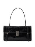 Prada Medium Leather Shoulder Bag — Same as shown — Size One Size — Front View