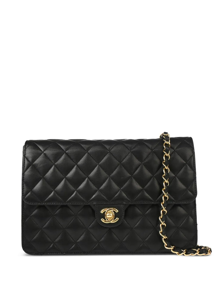 Chanel Pre Owned 2008 Medium Half Flap Shoulder Bag — Same as shown — Size One Size — Front View