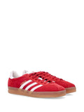 adidas Gazelle Indoor Pro Team Victory Red/White Sneakers — Bright Red — Size US M 5.5 - US W 7 — Side View