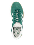 adidas Handball Spezial Green/White/Gum Sneakers — Grass Green — Size US M 8.5 - US W 10 — Top View