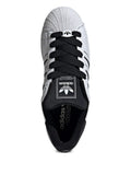 adidas Superstar Ii Cloud White/Cloud White/Core Black Sneakers — White — Size US M 4 - US W 5.5 — Detail View