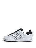 adidas Superstar Ii Cloud White/Cloud White/Core Black Sneakers — White — Size US M 4 - US W 5.5 — Top View