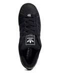 adidas Superstar Ii Core Black Sneakers — Black — Size US M 4 - US W 5.5 — Side View
