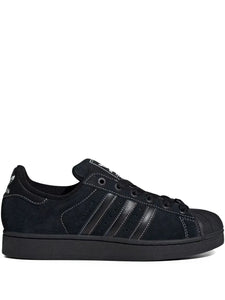 adidas Superstar Ii Core Black Sneakers — Black — Size US M 4 - US W 5.5 — Front View