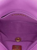 Chanel Pre Owned 2021 2024 Mini Quilted Lambskin Funky Town Flap Shoulder Bag — Same as shown — Size One Size — Top View