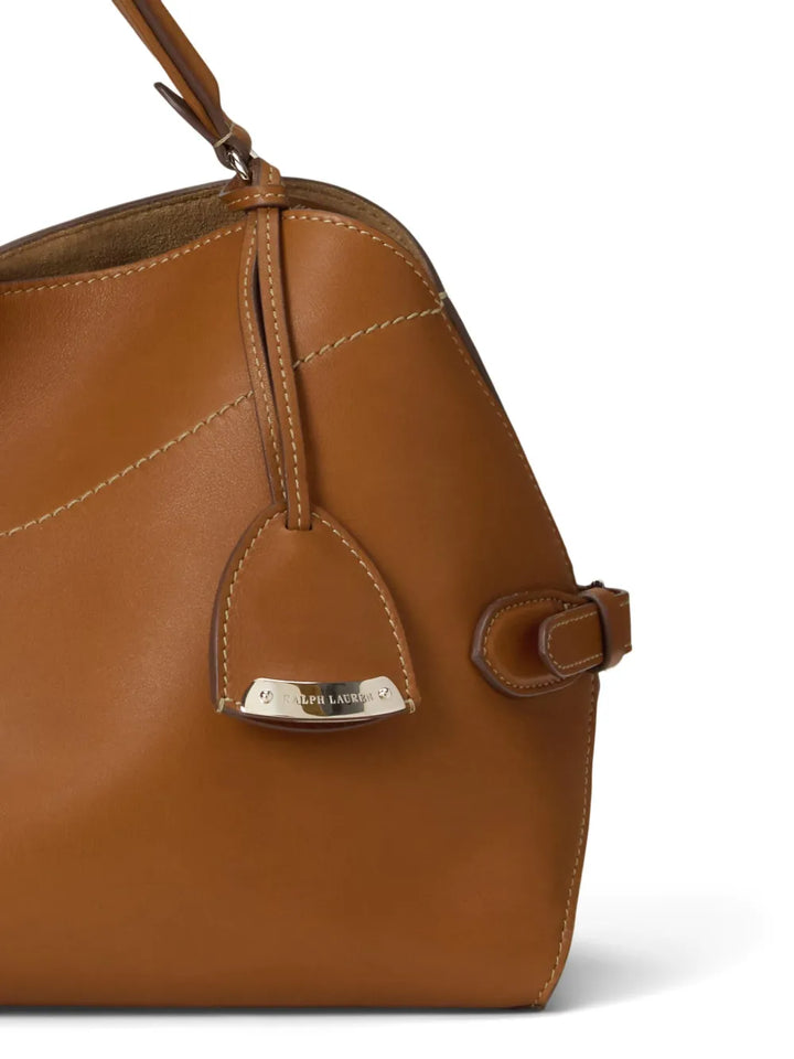 Ralph Lauren Collection Medium Leather Shoulder Bag — Same as shown — Size One Size — Lifestyle View