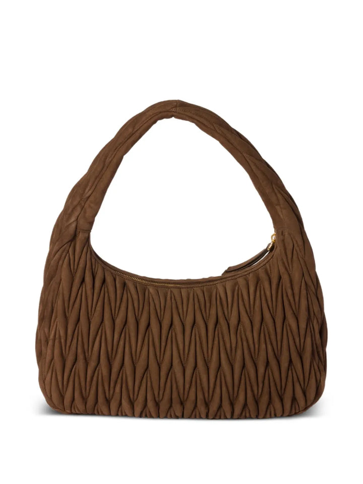 Miu Miu Wander Matelasse Shoulder Bag — Same as shown — Size One Size — Side View