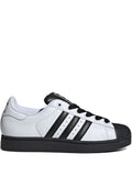 adidas Superstar Ii White/Black Sneakers — White — Size US M 9.5 - US W 11 — Front View