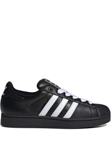 adidas Superstar Ii Core Black/White/Core Black Sneakers — Black — Size US M 4 - US W 5.5 — Front View