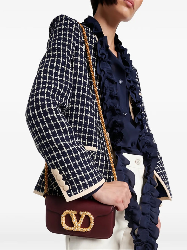 Valentino Garavani Small Loco Shoulder Bag — Same as shown — Size One Size — Top View