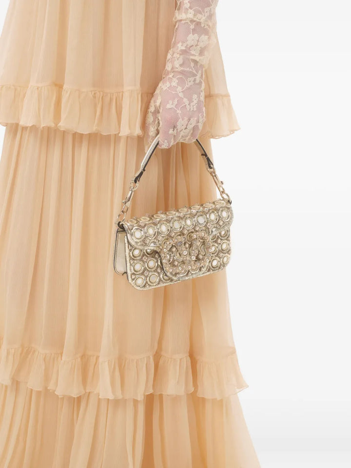 Valentino Garavani Small Loco Shoulder Bag — Same as shown — Size One Size — Back View
