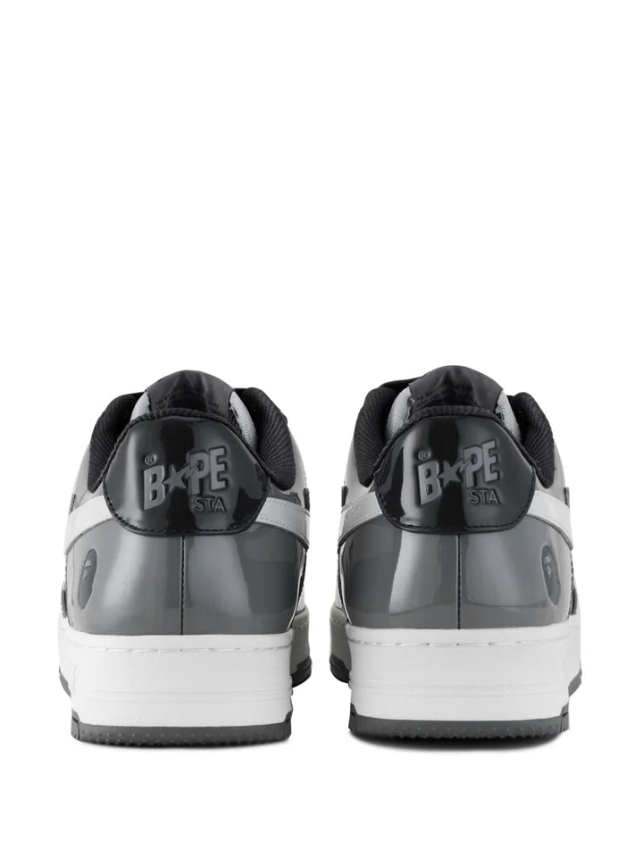A Bathing Ape?Sta Sneakers — Grey — Size US M 3.5 - US W 5 — Side View