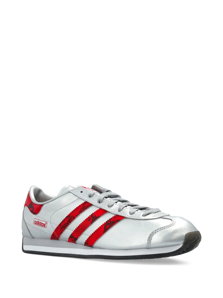 adidas Country Japan Sneakers — Silver-Tone — Size US M 9.5 - US W 11 — Side View
