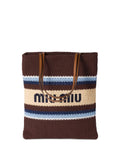 Miu Miu Crochet Tote Bag — Same as shown — Size One Size — Front View