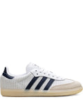 adidas Samba Knit White/Night Indigo Sneakers — White — Size US M 10.5 - US W 12 — Front View