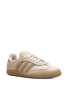 adidas Samba Og Sand Strata/Magic Beige Sneakers — Light Beige — Size US M 11 - US W 12.5 — Detail View