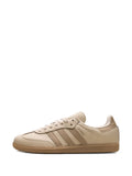 adidas Samba Og Sand Strata/Magic Beige Sneakers — Light Beige — Size US M 11 - US W 12.5 — Detail View
