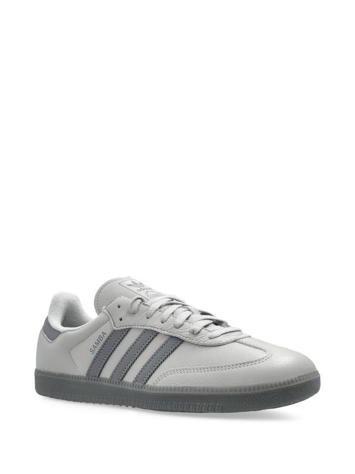 adidas Samba Og Sneakers — Light Grey — Size US M 6 - US W 7.5 — Side View