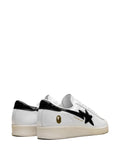 adidas X A Bathing Ape Superstar Vintage White Black Sneakers — White — Size US M 7 - US W 8.5 — Back View