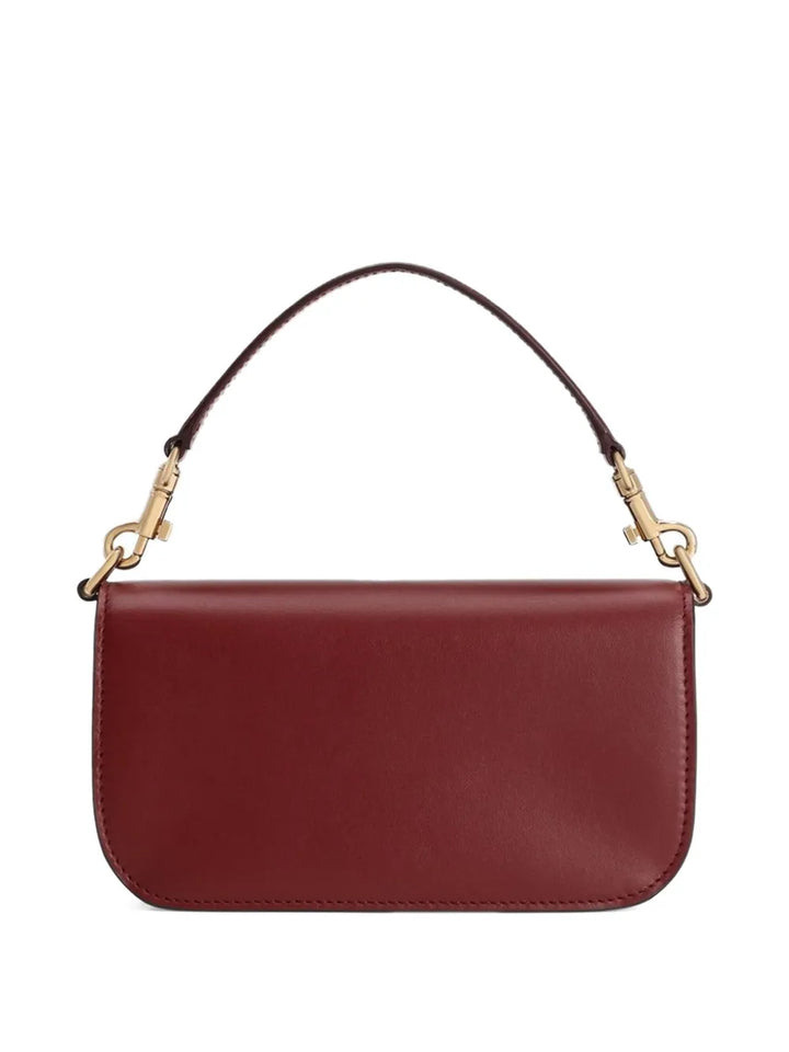 Dolce Gabbana Leather Shoulder Bag — Same as shown — Size One Size — Back View