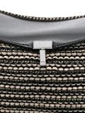 Toteme Woven Leather Top Handle Bag — Same as shown — Size One Size — Back View