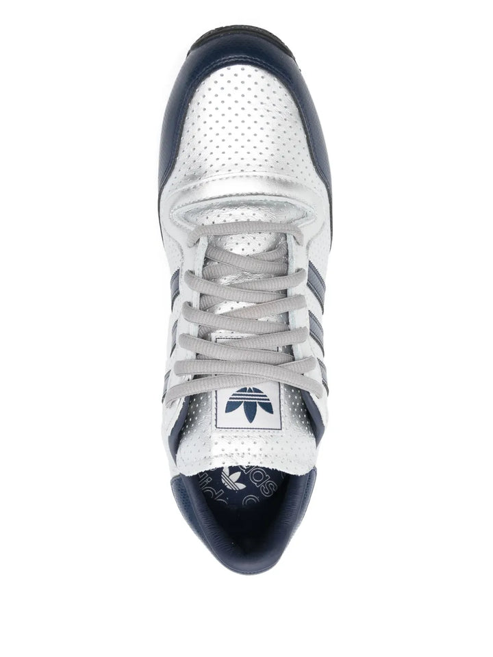 adidas Galaxy Og Sneakers — Silver-Tone — Size US M 3.5 - US W 5 — Top View