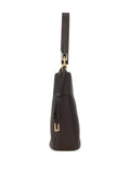 Ferragamo Leather Shoulder Bag — Same as shown — Size One Size — Top View