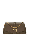 Ferragamo Front Flap Shoulder Bag — Same as shown — Size One Size — Front View