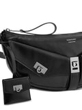 Ferragamo Small Gancio Embellished Curved Shoulder Bag — Same as shown — Size One Size — Top View