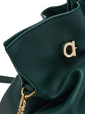 Ferragamo Soft Leather Shoulder Bag — Same as shown — Size One Size — Lifestyle View