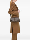 Ferragamo Leather Shoulder Bag — Same as shown — Size One Size — Back View