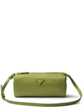 Prada Re Nylon Zippered Shoulder Bag — Same as shown — Size One Size — Front View