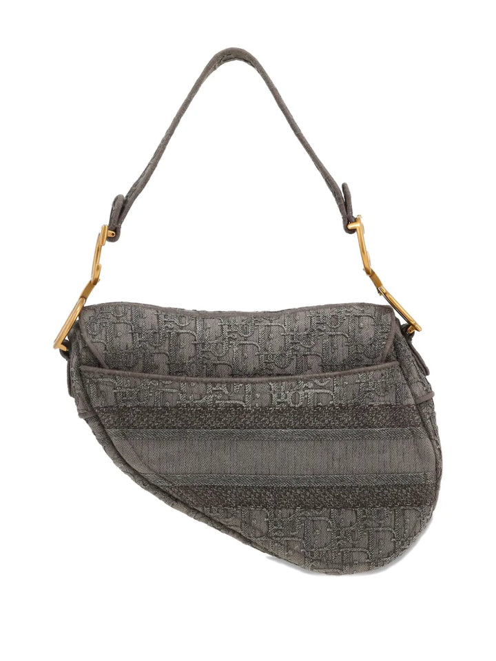 Christian Dior Pre Owned Medium Saddle Oblique Handbag — Same as shown — Size One Size — Side View
