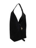 Ferragamo Slouchy Suede Hobo Bag — Same as shown — Size One Size — Back View