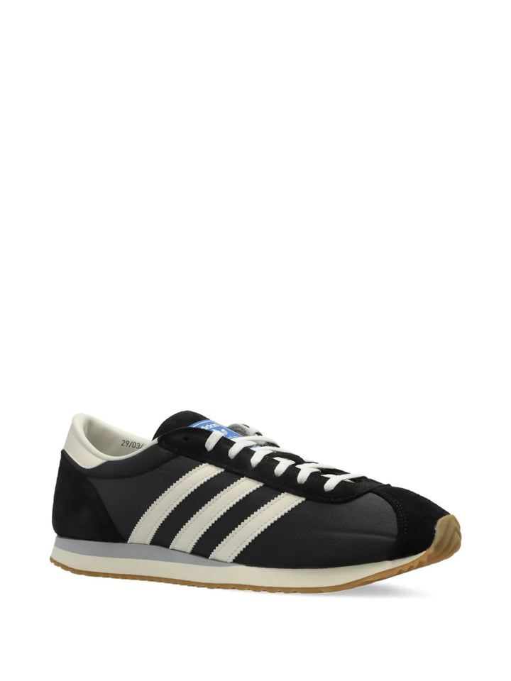adidas Pampanga Spzl Sneakers — Black — Size US M 4.5 - US W 6 — Side View