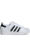 adidas Superstar Ii White/Black Sneakers — White — Size US M 8.5 - US W 10 — Front View