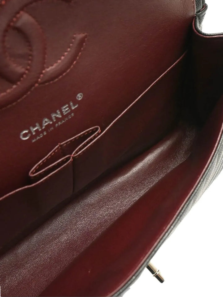 Chanel Pre Owned 2017 Medium Classic Double Flap Shoulder Bag — Same as shown — Size One Size — Detail View