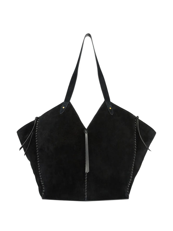 Isabel Marant Tampa Leather Shoulder Bag — Same as shown — Size One Size — Back View