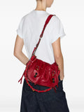 Isabel Marant Bolton Pleated Drawstring Shoulder Bag — Same as shown — Size One Size — Side View