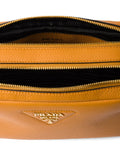 Prada Small Leather Shoulder Bag — Same as shown — Size One Size — Top View
