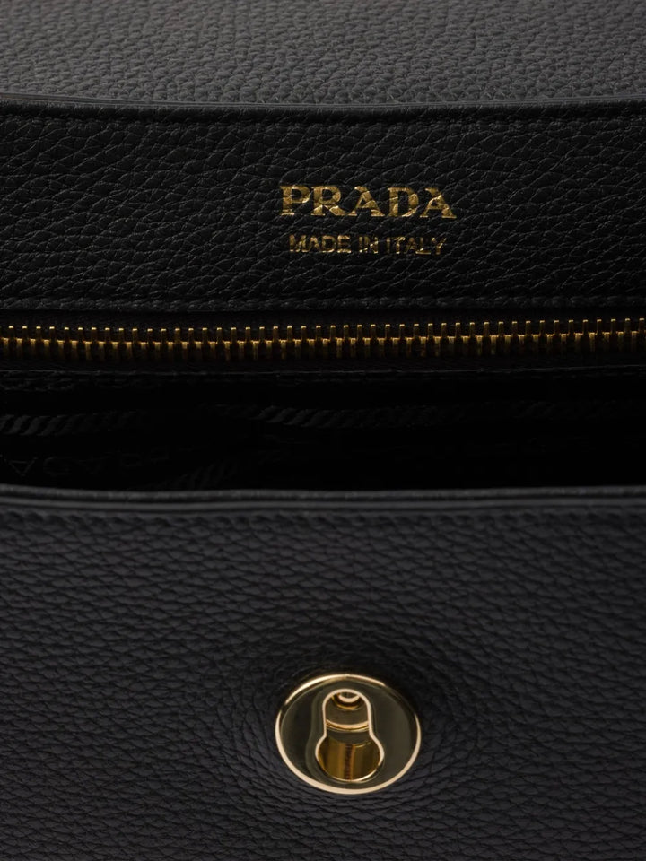Prada Small Leather Shoulder Bag — Same as shown — Size One Size — Detail View