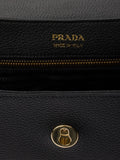 Prada Small Leather Shoulder Bag — Same as shown — Size One Size — Detail View