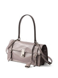 Prada Medium Leather Shoulder Bag — Same as shown — Size One Size — Back View