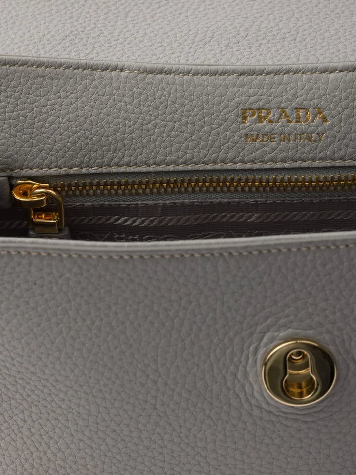 Prada Small Leather Shoulder Bag — Same as shown — Size One Size — Detail View