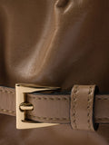 Prada Medium Leather Shoulder Bag — Same as shown — Size One Size — Top View