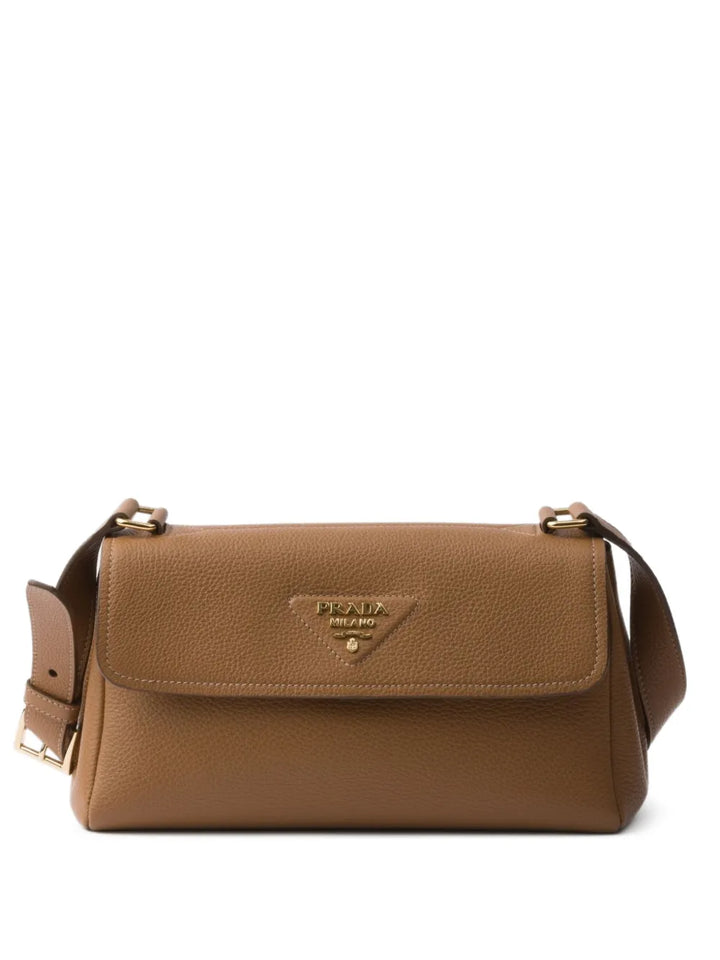 Prada Small Leather Shoulder Bag — Same as shown — Size One Size — Front View