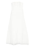 Aje Soundscape Maxi Dress — White — Size XS — Front View