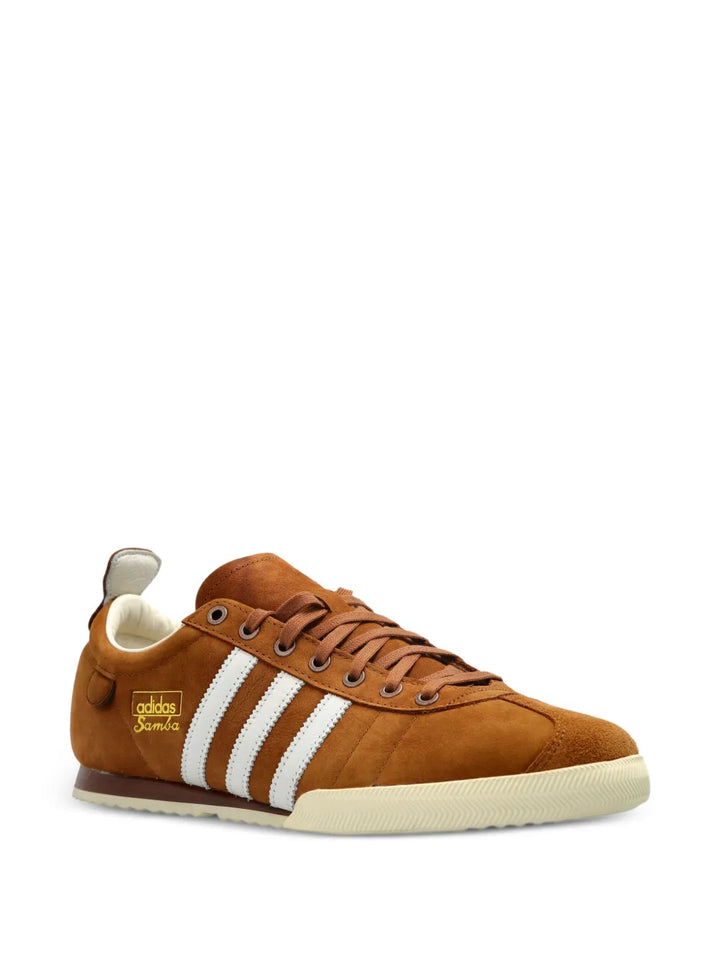 adidas Samba Sneakers — Brown — Size US M 3.5 - US W 5 — Side View