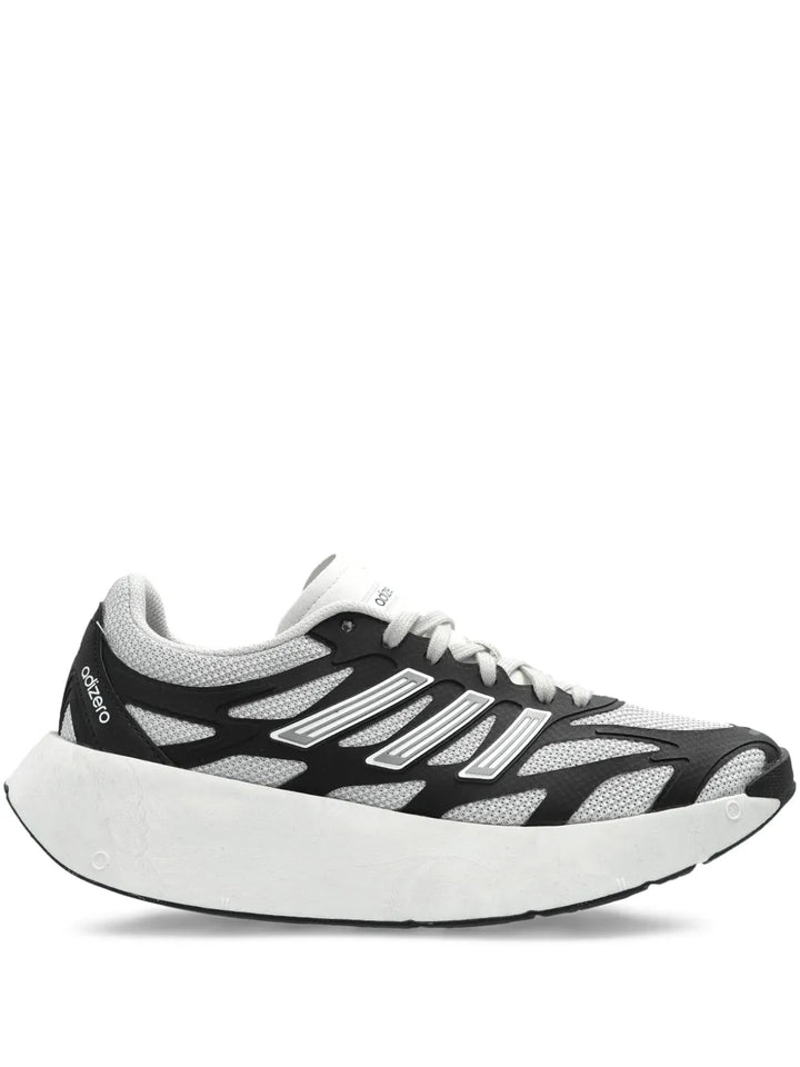 adidas Adizero Aruku Core Black/Cloud White/Grey One Sneakers — Black — Size US M 6.5 - US W 8 — Front View
