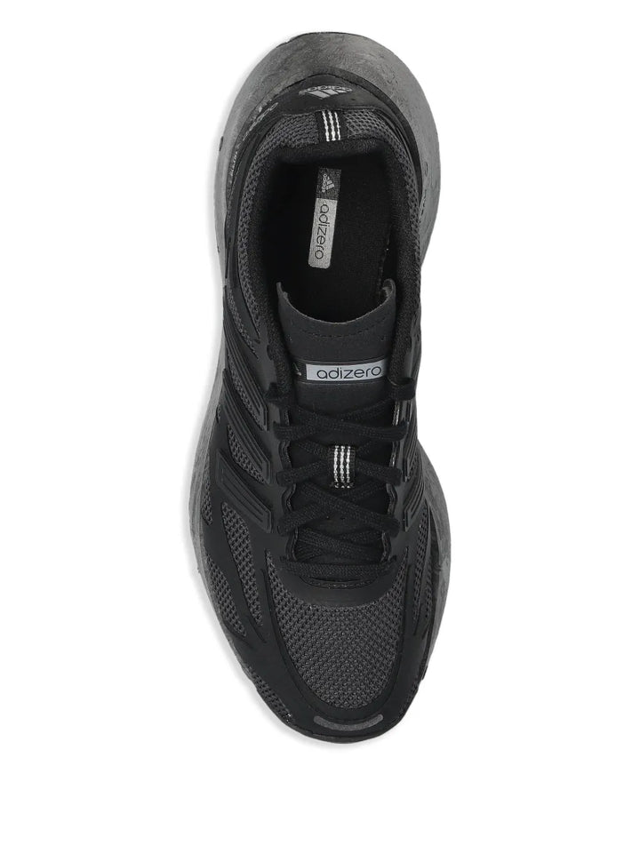 adidas Adizero Aruku Core Black/Carbon/Iron Metallic Sneakers — Black — Size US M 6.5 - US W 8 — Top View